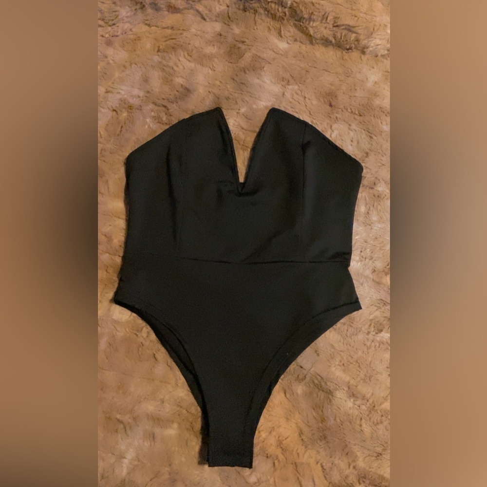 Chic Black One-Piece top